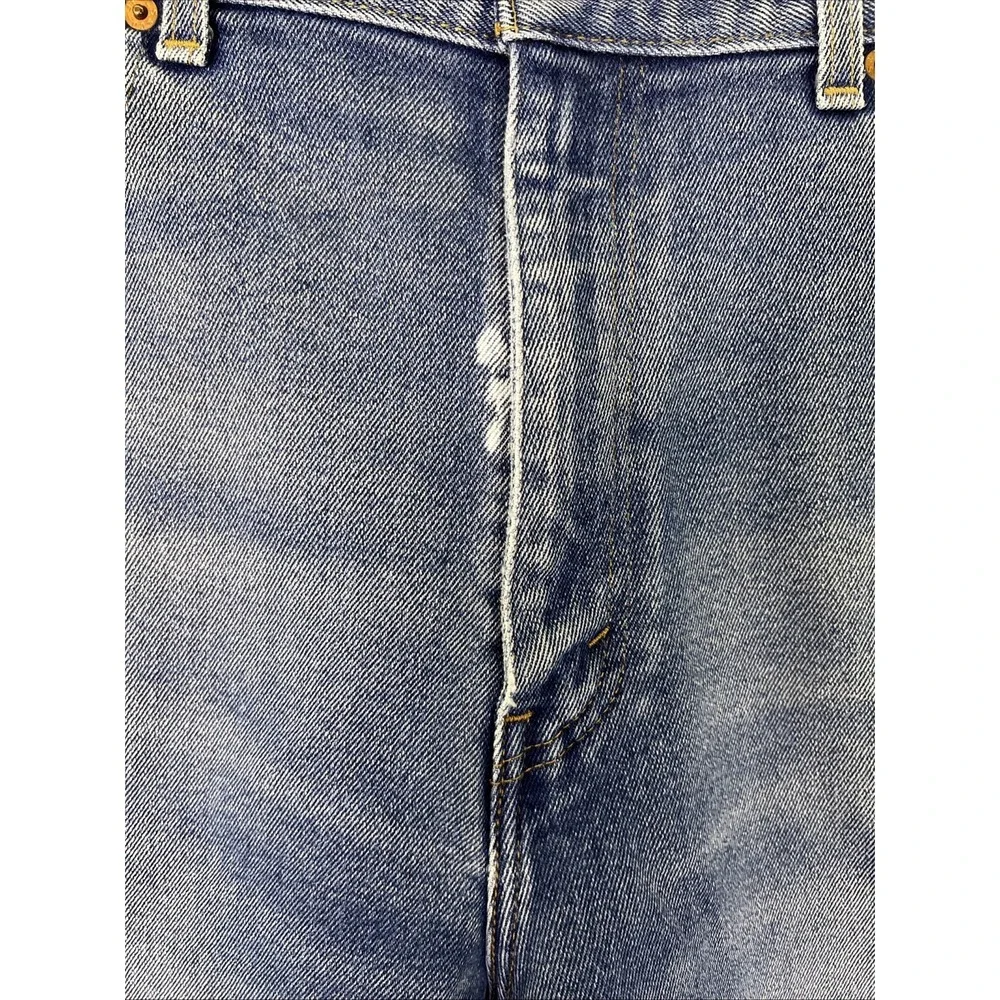 Vintage 90s Levi's 517‎ Men's Pleated Blue Jeans 38x29 (actual 38x25)
